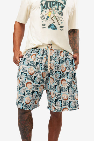 Rick & Morty Mens Short