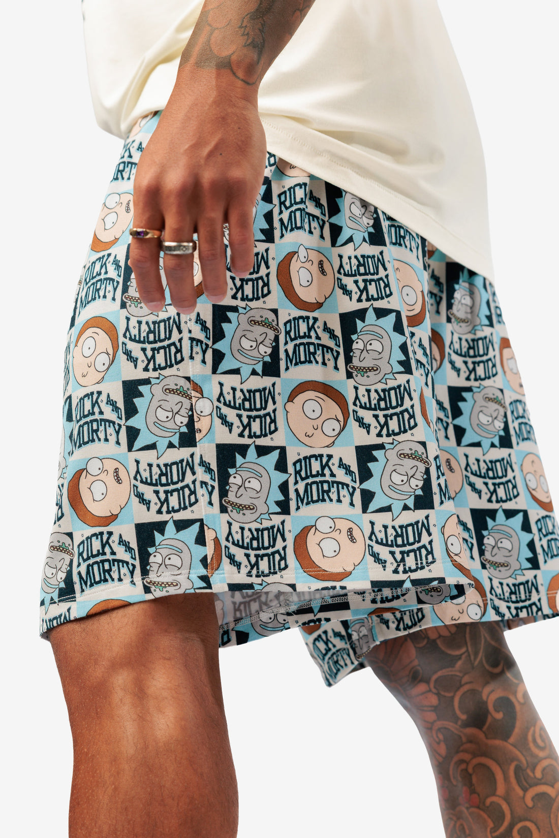 Rick & Morty Mens Short
