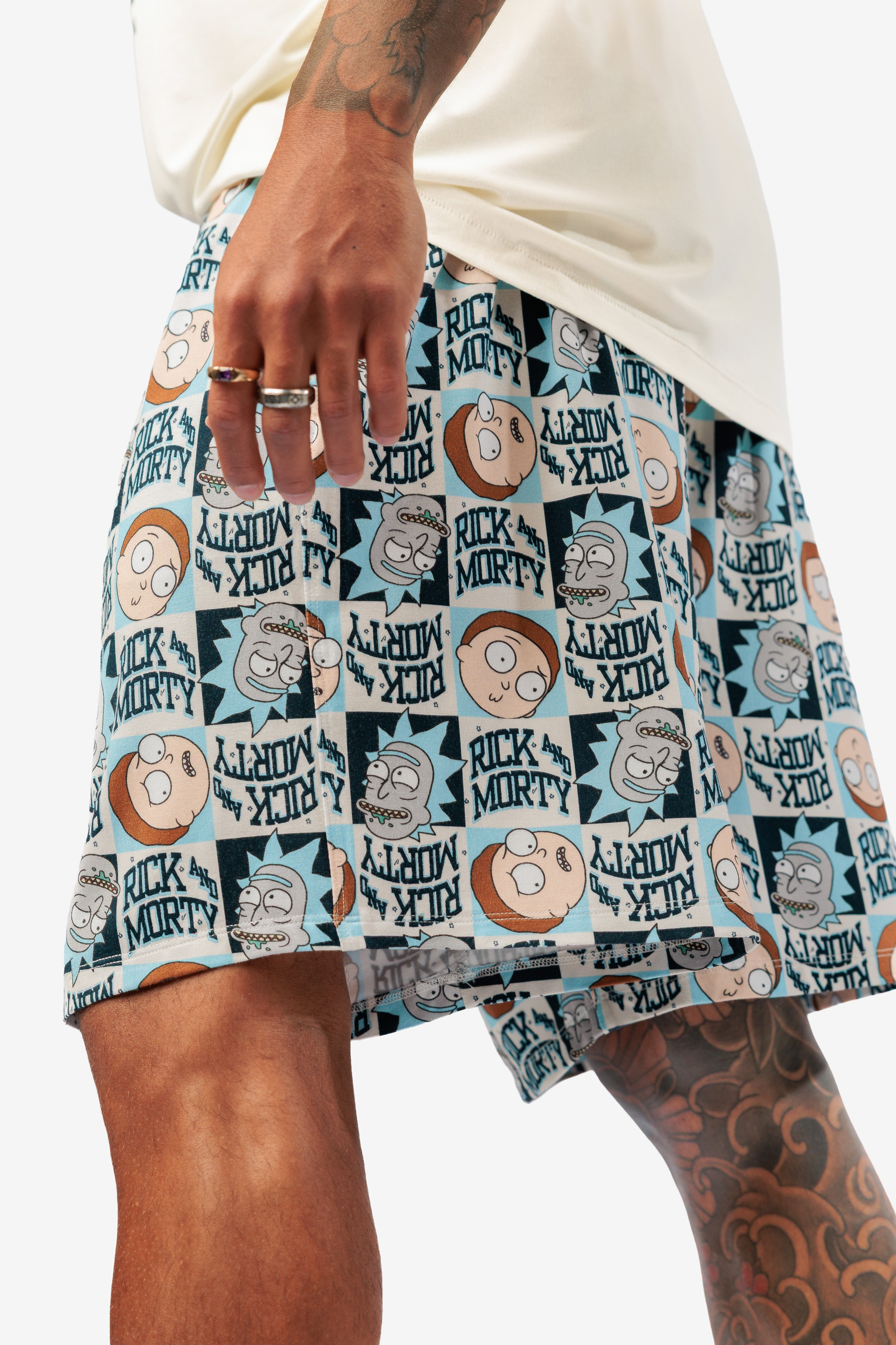Rick & Morty Mens Short