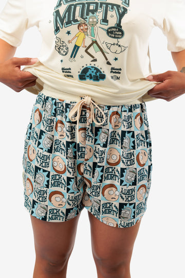 Rick & Morty Womens PJ Short