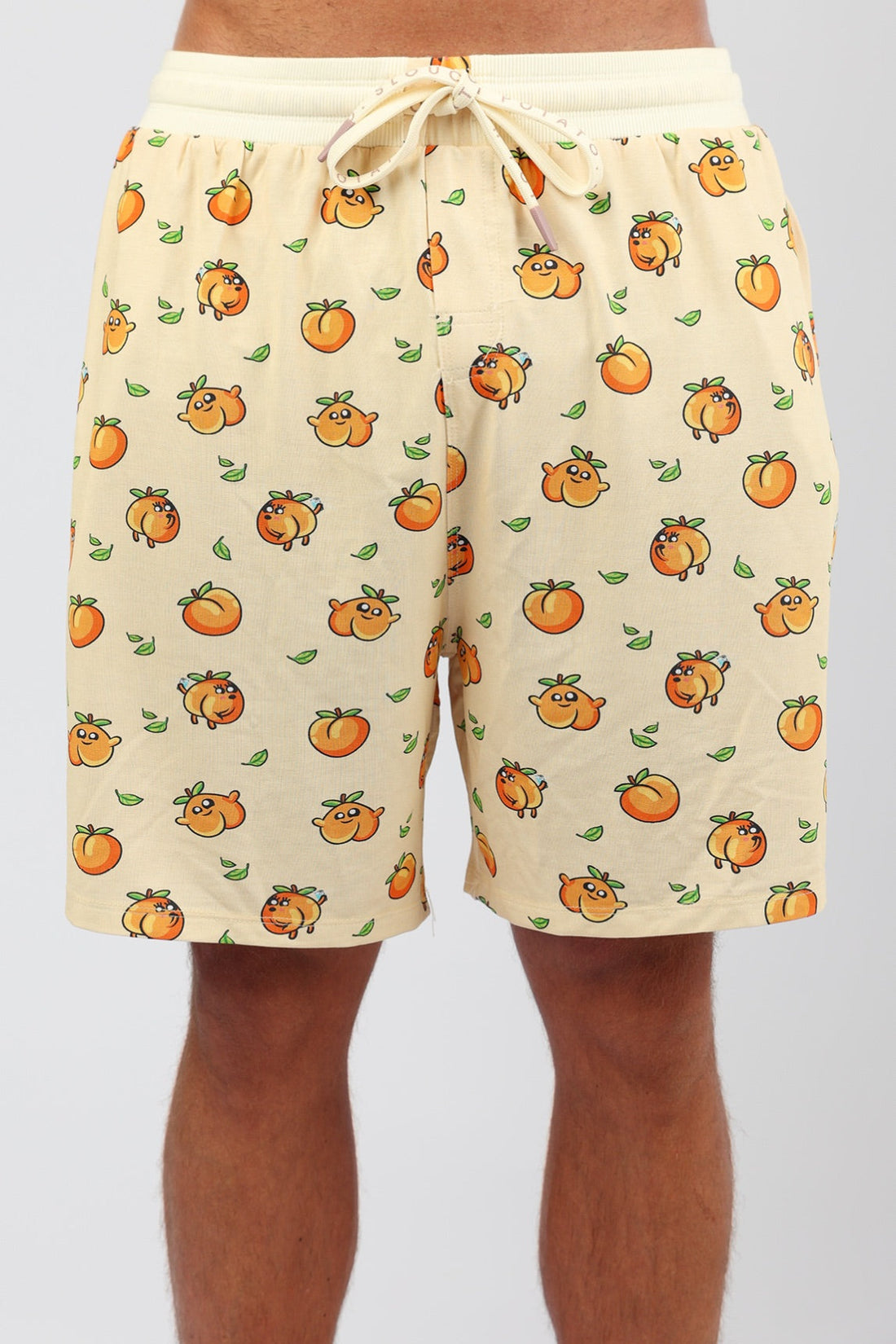 Mens Peach PJ Shorts