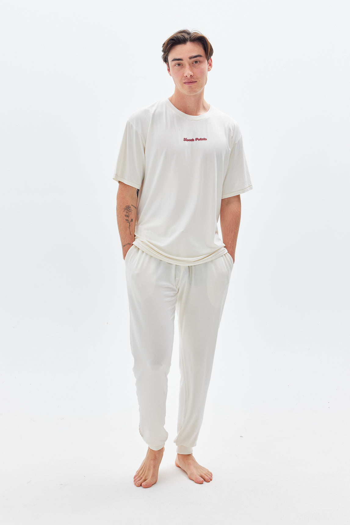 Cream Basic Slouchies