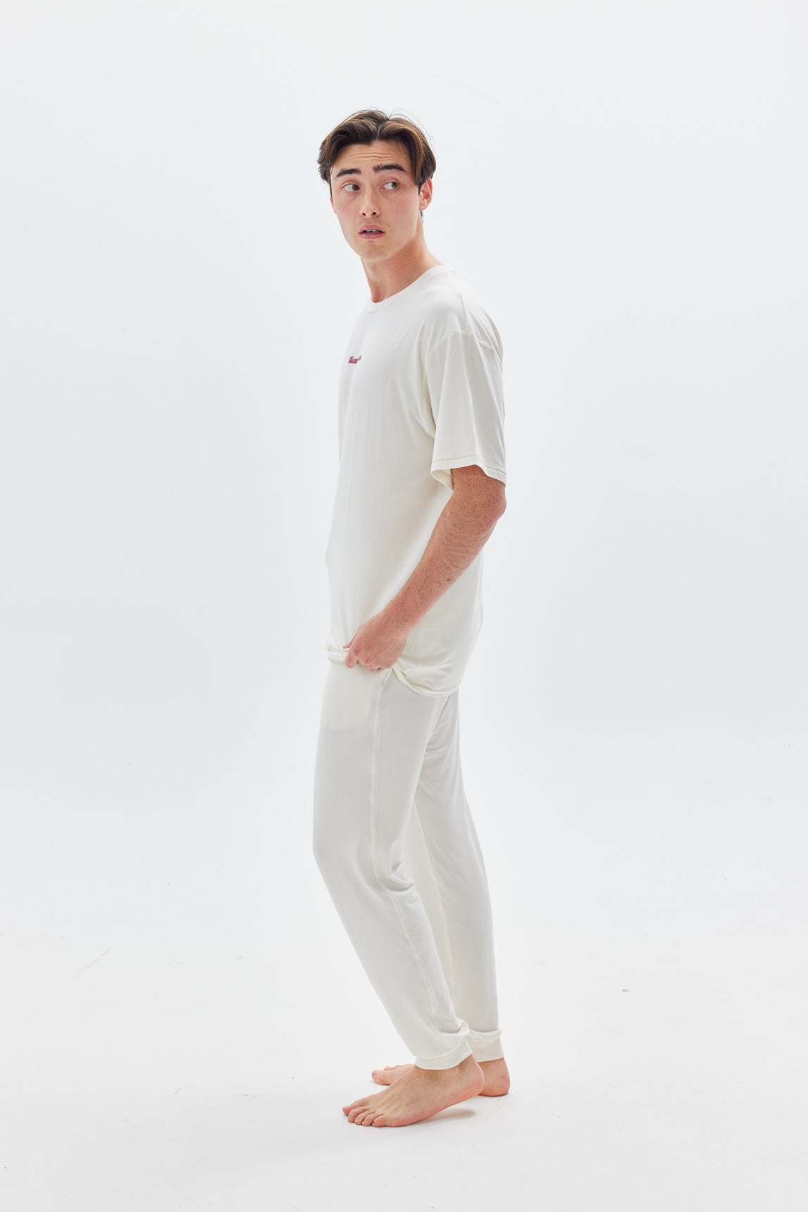 Cream Basic Slouchies